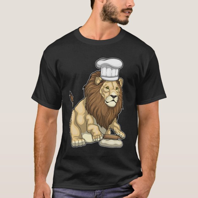 Lion Baker Koch T-Shirt (Vorderseite)