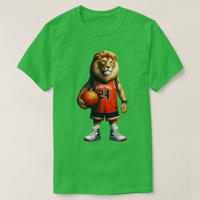 Lion Basketball T-Shirt (Design vorne)