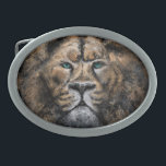 Lion Belt Buckle Ovale Gürtelschnalle<br><div class="desc">Starke Lion Gürtelschnalle - MIGNED Art Painting - oder wählen / Ihren einzigartigen Text hinzufügen / Name / Farbe - Make Your Special Gelt Schnürung / Geschenk - Neu verkleinern und verschieben oder entfernen und hinzufügen / Elemente / Text mit Anpassungstool ! Malerei und Design von MIGNED. Bitte schauen Sie...</div>