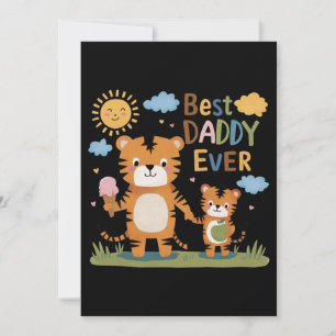 Lion Best Daddy Ever Einladung