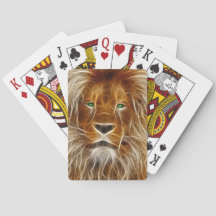 Lion Bicycle Playing Cards