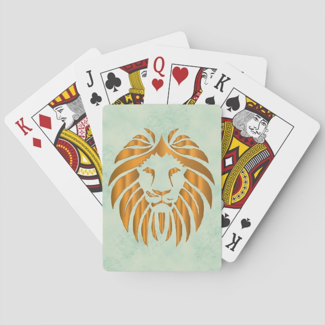 Lion Bicycle Playing Cards Spielkarten (Rückseite)