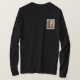 Lion Black Color Elegante Moderne, benutzerdefinie T-Shirt (Design vorne)