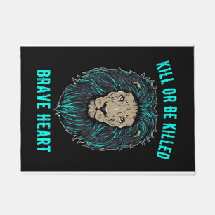 Lion Brave Heart Fußmatte