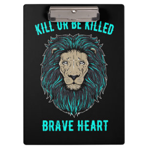 Lion Brave Heart Klemmbrett