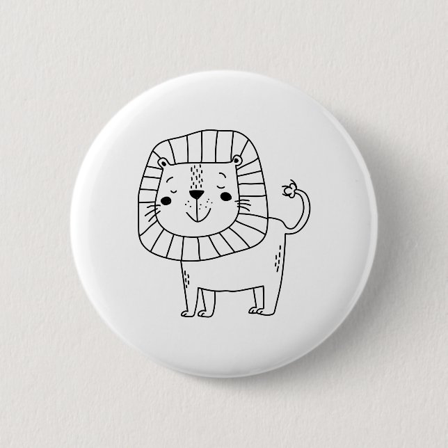 Lion Button (Vorderseite)