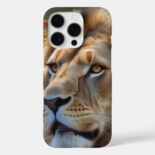 Lion Case-Mate iPhone Hülle (Rückseite)