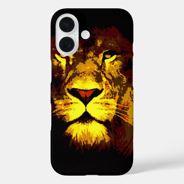 Lion Case-Mate iPhone Hülle (Rückseite)