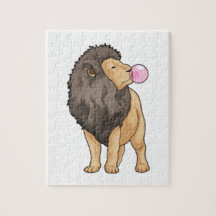 Lion Chewing gum Puzzle
