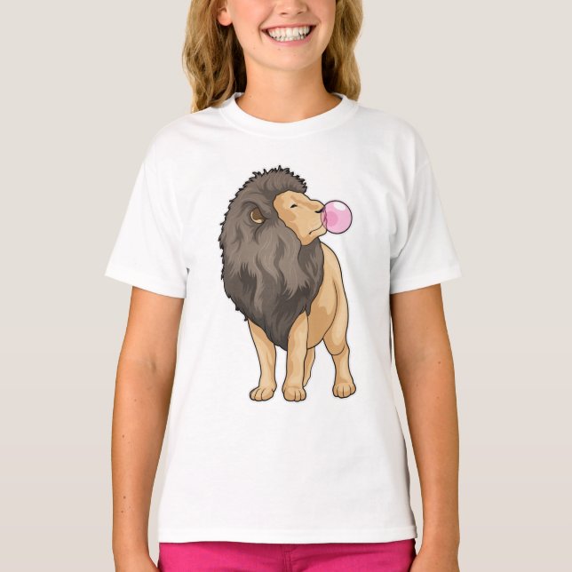 Lion Chewing gum T-Shirt (Vorderseite)
