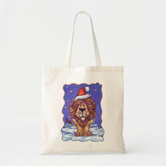 Lion Christmas Tragetasche (Vorne)