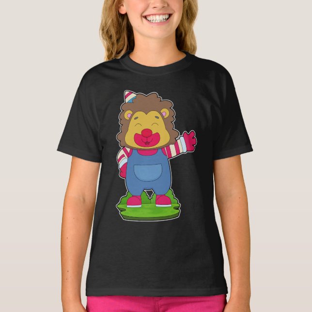 Lion Clown T-Shirt (Vorderseite)