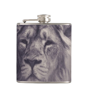 Lion Courage King of the Dschungel Flachmann
