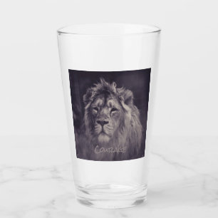 Lion Courage King of the Dschungel Glas