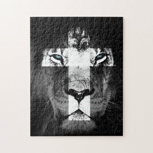 Lion Cross Puzzle (Vertikal)