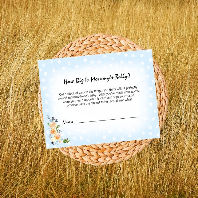 Lion Cub Blue Mama Bly Size Baby Showspiel Begleitkarte (Von Creator hochgeladen)