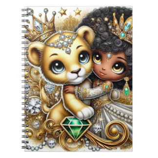 Lion Cub & Princess Notebook Notizblock