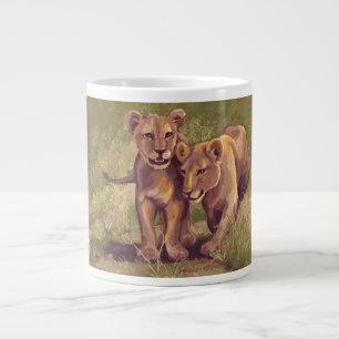 Lion Cubs Jumbo-Tasse