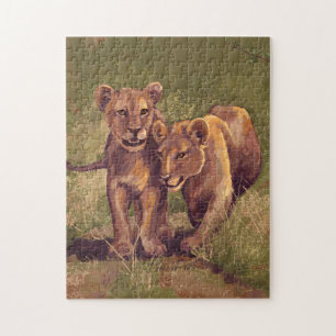 Lion Cubs Puzzle