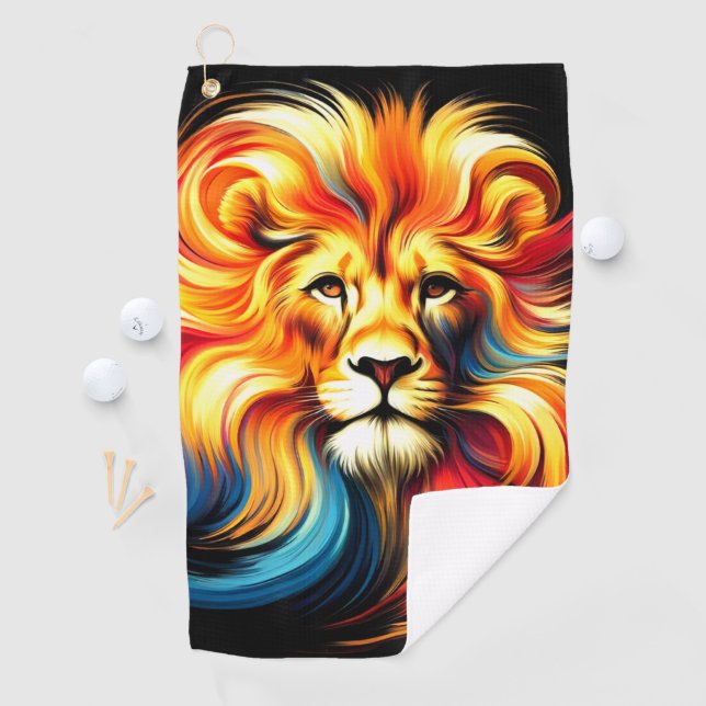 Lion Design Golfhandtuch (Insitu)
