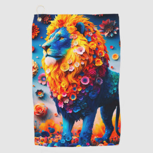 Lion Design Golfhandtuch