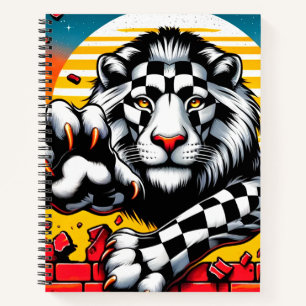 Lion Design Notizbuch