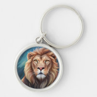 Lion Digital Art Portrait-56556