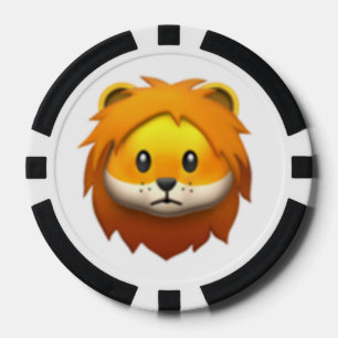 Lion - Emoji Pokerchips