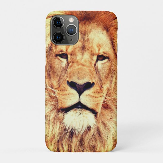 Lion Face Painting Artwork-17335 Case-Mate iPhone Hülle (Rückseite)