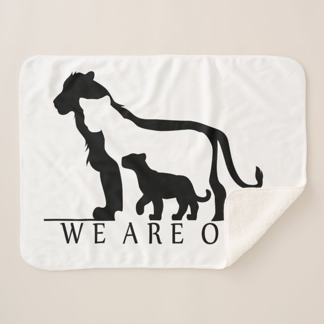 Lion Family Sherpadecke (Vorderseite (Horizontal))