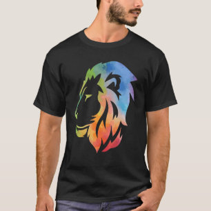 Lion Felidae Large Cat Outfit Men Women Kids 2 T-Shirt