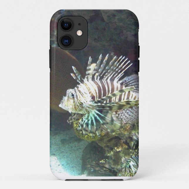 Lion Fish Case-Mate iPhone Hülle (Rückseite)