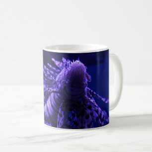 Lion Fish White Coffee Tasse