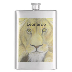 Lion Flachmann