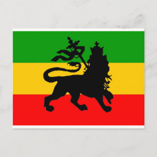 Lion Flag Postkarte
