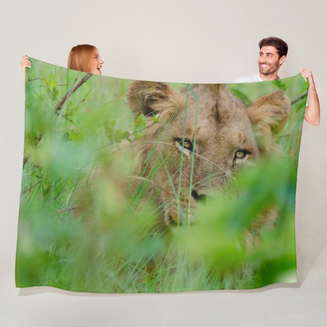 Lion Fleece Blanket (Beispiel)