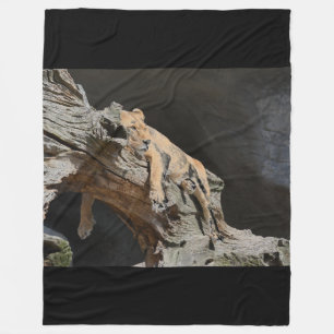 Lion Fleece Blanket