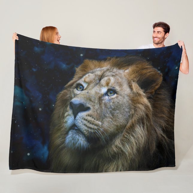 Lion Fleece Blanket (Beispiel)