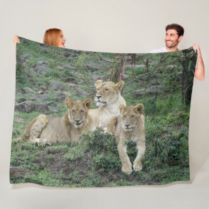Lion Fleece Blanket