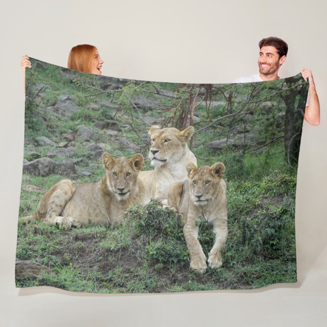 Lion Fleece Blanket (Beispiel)