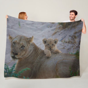 Lion Fleece Blanket