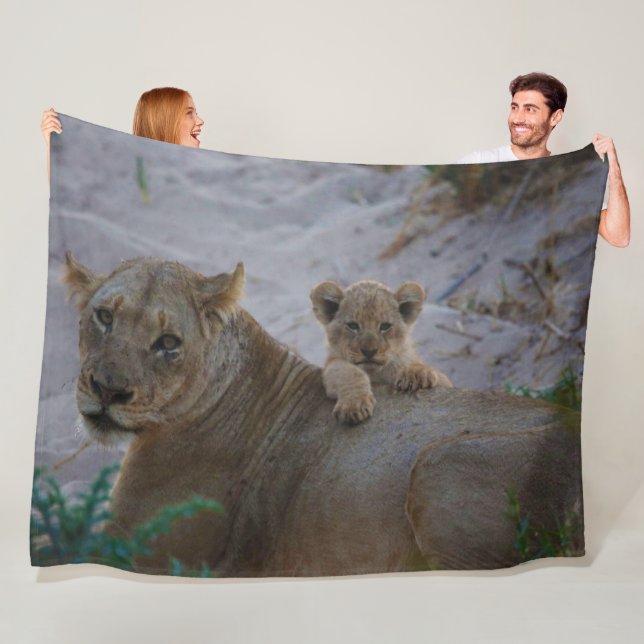 Lion Fleece Blanket (Beispiel)