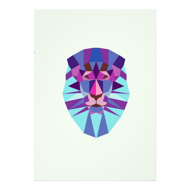 Lion Fotodruck (Vorne)