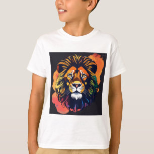 Lion Fotos T-Shart T-Shirt