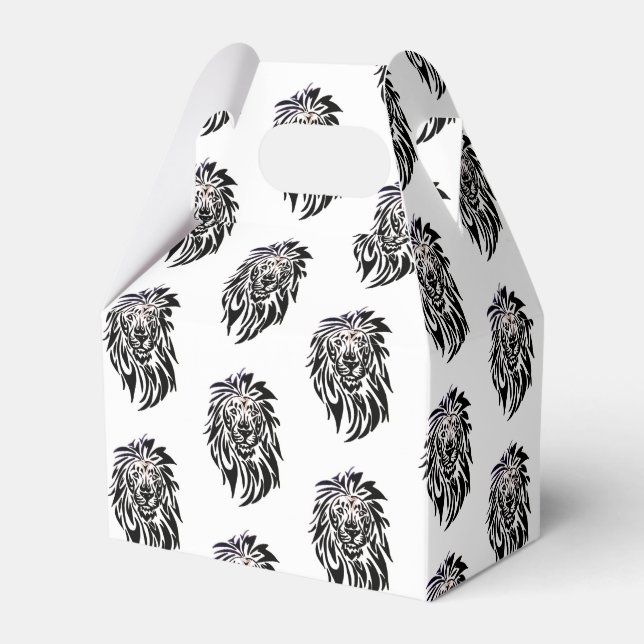 Lion - Gefallen Box Geschenkschachtel (Vorderseite)