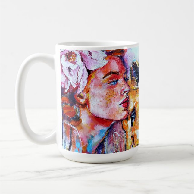 Lion Girl Kaffeetasse (Links)