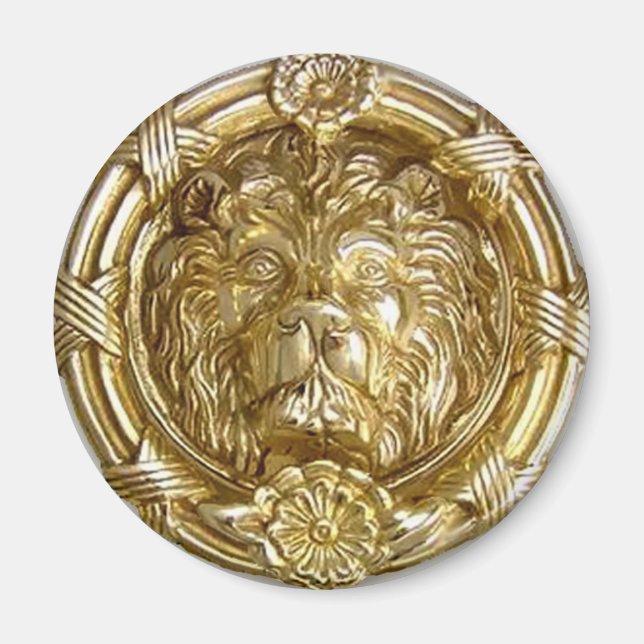 Lion Gold Magnet (Vorne)