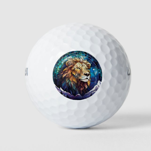 Lion Golf Balls Golfball (Vorderseite)