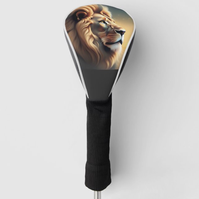 Lion Golf Headcover (Vorderseite)