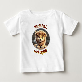 Lion Grows Baby T-shirt